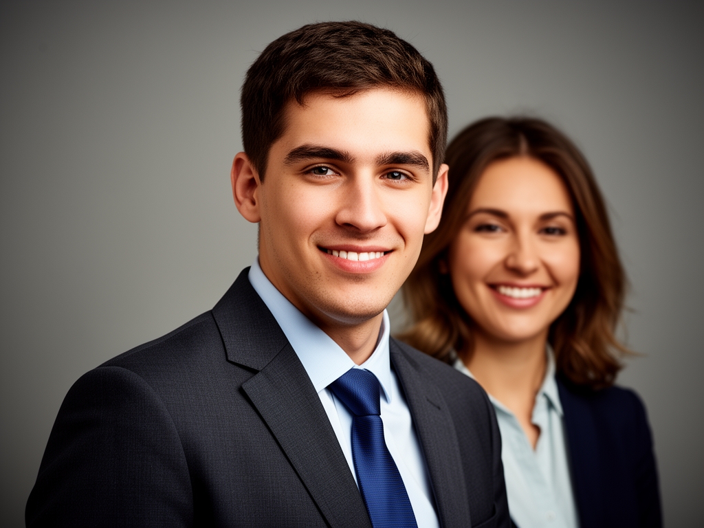 Эмили Харрис — старший контент-стратег с 11-летним опытом, автор курса по профессиональному копирайтингу в Veltrionyx, улыбающаяся женщина в профессиональной обстановке